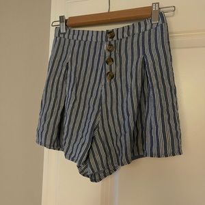 Blue stripped shorts